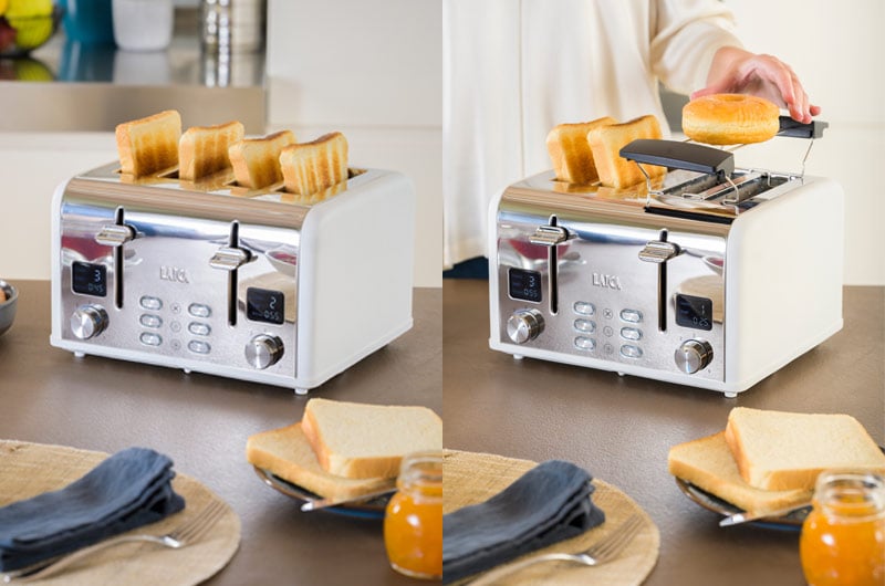 Laica toaster white