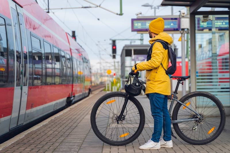 train-and-bicycle